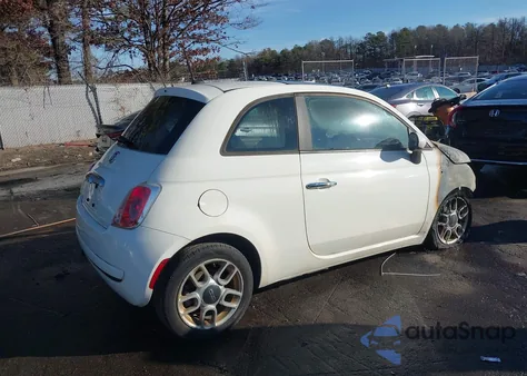 2012 Fiat 500 Pop z USA, uszkodzony, nr VIN 3C3CFFARXCT105278